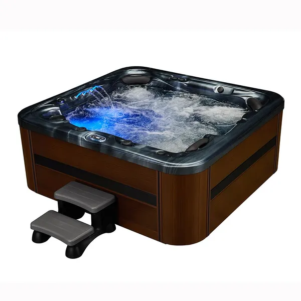 Deep Soaking Acrylic Whirlpool Bathtub With Air Bubble Bahamas Hydromassageeffectivelyrelievesmusclefatigue. photo-1