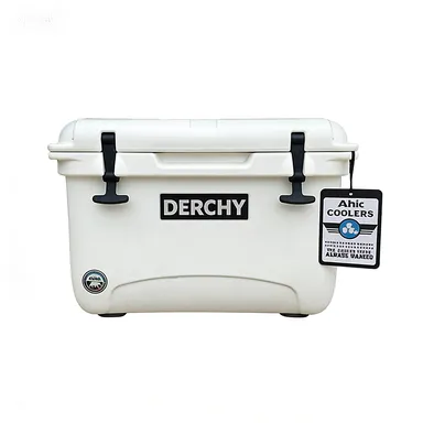 25qt Wholesale Small Rotomolded Ice Chest Outdoor Cooler Box With Durable Webbing Handle Leak-Proof photo-4