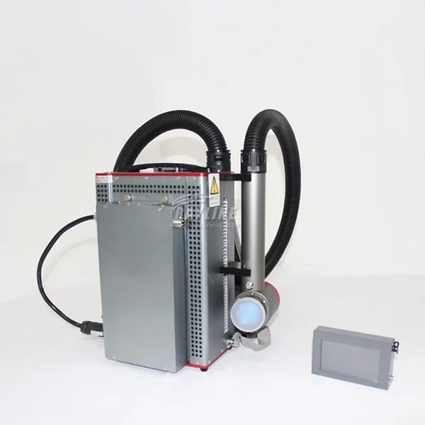 100W 200W 300W Portable Handheld Backpack Pulsed Mobile Fiber Laser Cleaner Rust Removal Cleaning Machine photo-3