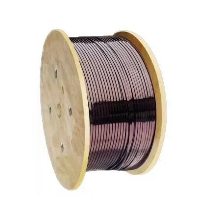 High Resistance Solid Copper Enamelled Winding Wire Coil 600V Rated Rectangular Shape IP67 155-220C 1.5-22mm WanZhou Brand Model photo-2