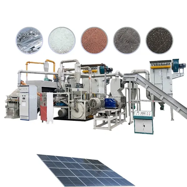 Solar Panel Shredding Machine for Photovoltaic Waste Recycling