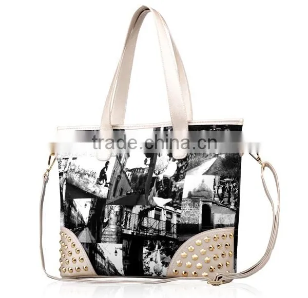 Top Quality Bag Women 2015 Fashion Leather Handbags Made In China photo-3