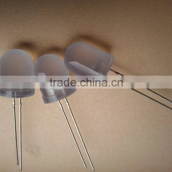Milky Red Color 10mm Round Led Lamp photo-4