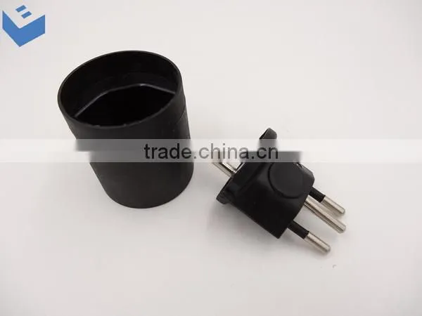 CE ROHS Approved Super Nylon Swiss Swizerland Type J to France Type E Plug Travel Adapter Converter photo-3
