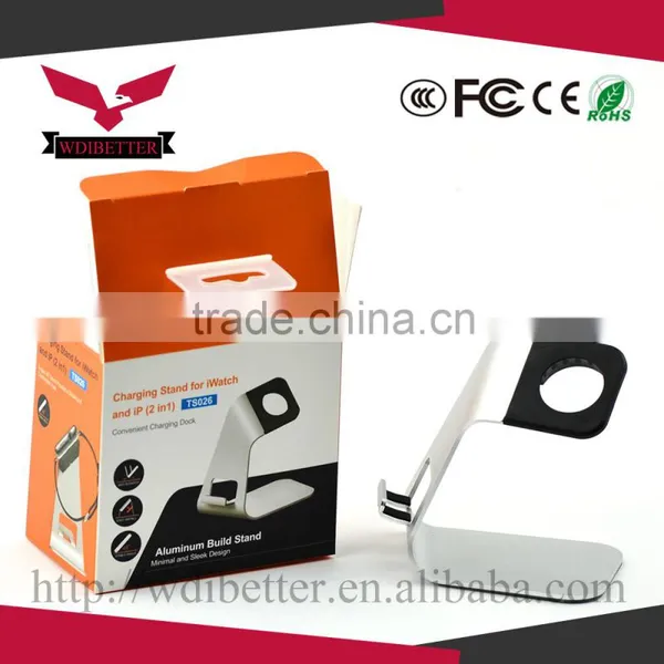 New Arrival Aluminum Stand For Apple Watch Stand 38Mm Mobile Phone Charge Stand photo-4
