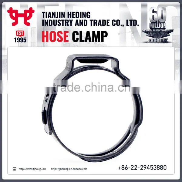 Chinese Automobile Fastener Single Ear Hose Clamp photo-2