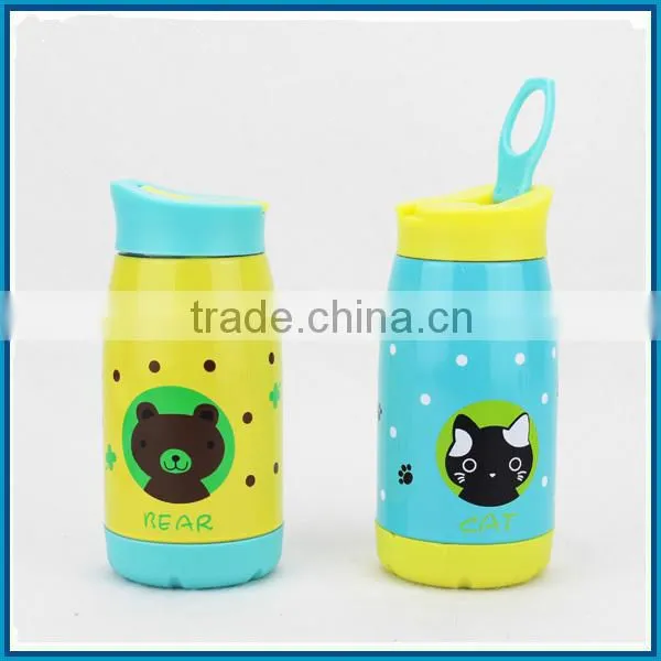 Handle in Cap Stainless Steel Vacuum Bottle photo-4