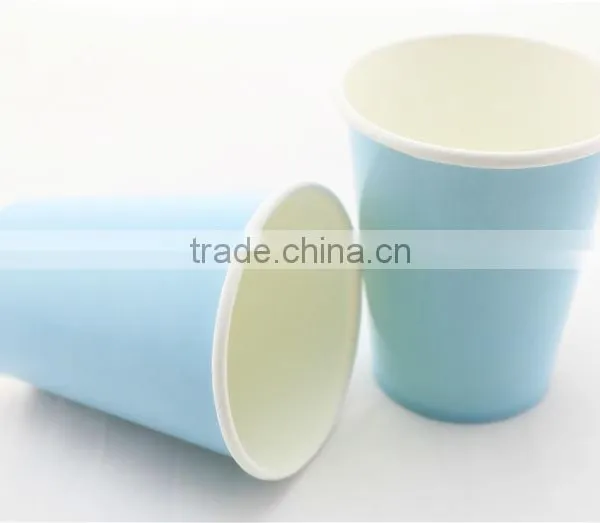 9 oz Solid Pink Drinking Outdoor Party Paper Cups for Party Supplies photo-2