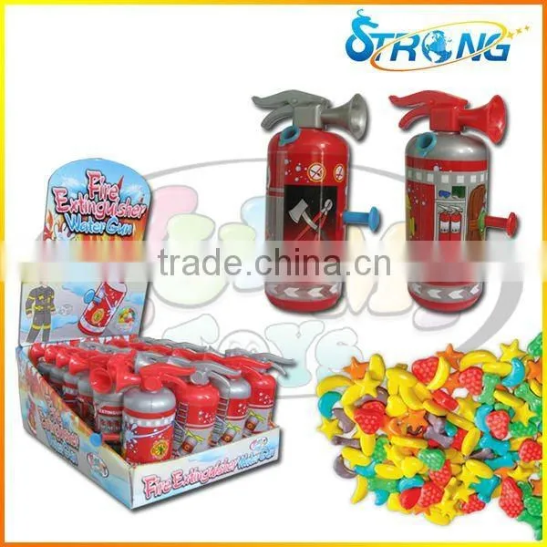 Fire Extinguisher Water Gun Shot Sweet Candy Toy Kid Toy