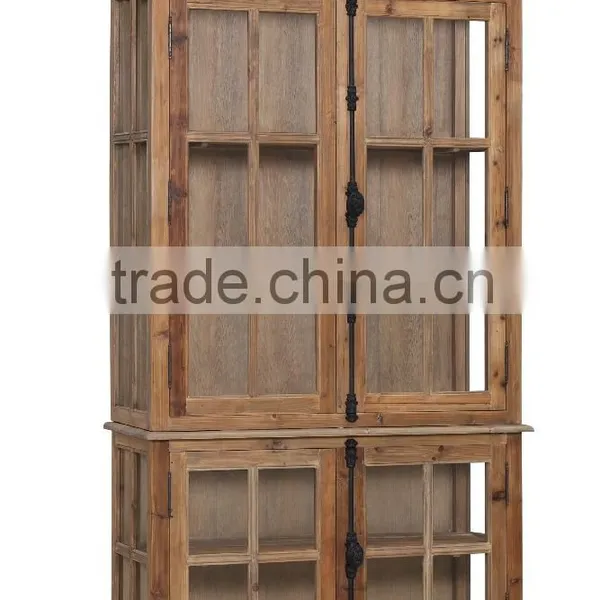 Vintage Industrial Furniture Reclaimed Wooden Cabinet