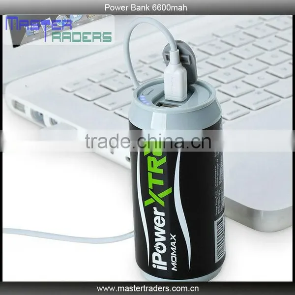 MOMAX Ipower Mobile Phone 6600mah Portable Power Bank MT-1242
