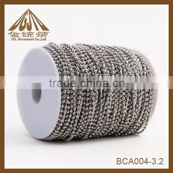 High Quality Fashion Iron Necklace 3.2mm Ball Chain photo-6