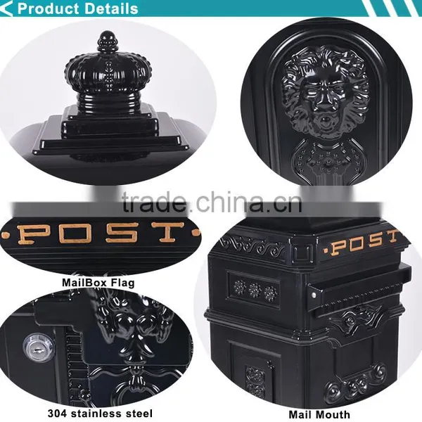 Die Casting Iron High Quality Cheap Price Aluminum Mailbox From China photo-2