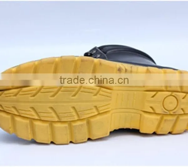 PU Injected Safety Work Boots Leather Safety Shoes 9883-3 photo-4