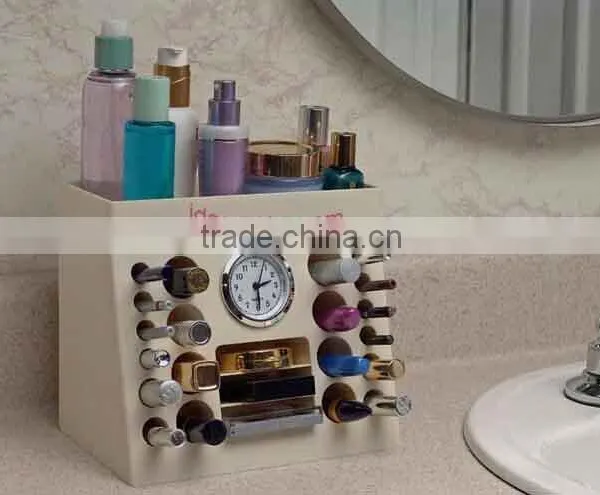 Makeup Organizer With Clock as Seen on TV photo-2