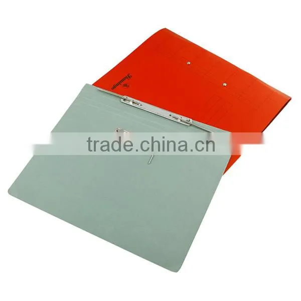 2016 Made in China Wholesale Fashion Design A4 Handmade Paper File Folder With Spring Clip photo-5