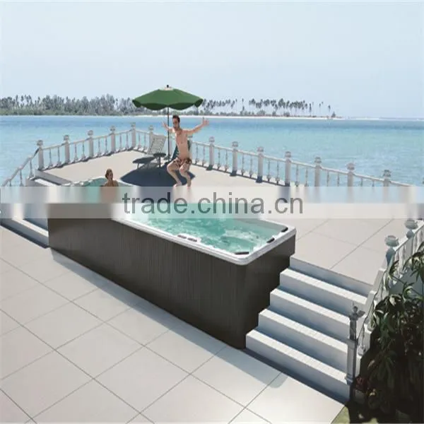 Outdoor Acrylic CE 12 Meters Swimming Pool photo-5