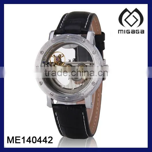Both Sides See Through Mechanical Watch Swiss Movement Mechanical Watch