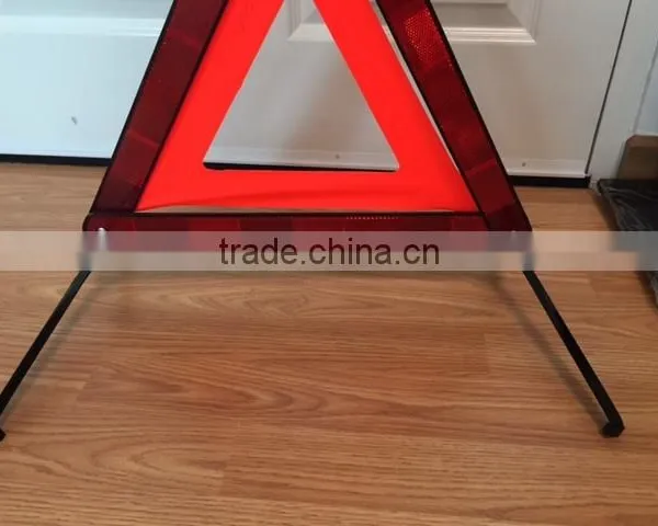 Safety Product Flashing Led Triangular Warning/triangle photo-4