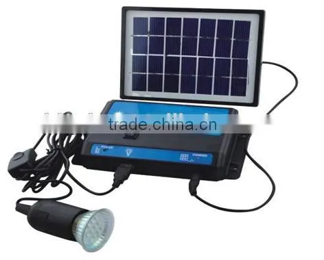 Solar Home Lighting System for Lighting Indoor With LED Bulb