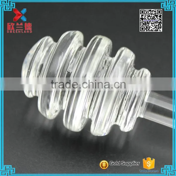 New Style Fashion 15.4cm Glass Honey Stick photo-4