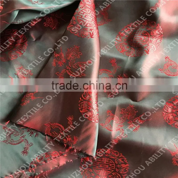 High Quality Polyester Jacquard Lining Fabric for Backpacks Luggage/bags photo-2
