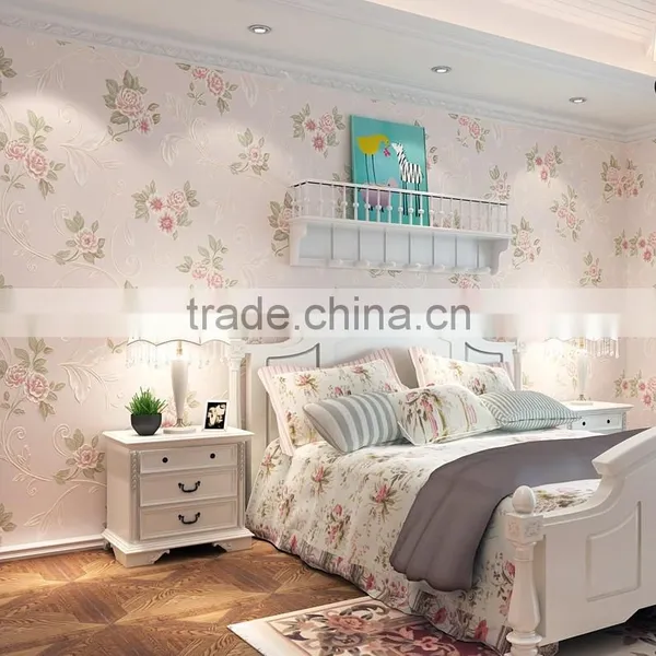 Hot Sell Wall Paper High Quality Non-woven Wallpapers photo-2