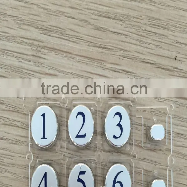 Injection Molding Parts Plastic Telephone Button photo-4