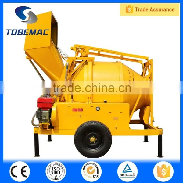 TOBEMAC JZC 350-DHL Concrete Mixer With Lift photo-4