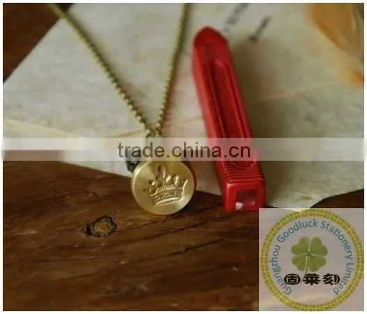 Vintage European Style Monogram Wax Stamping Kit