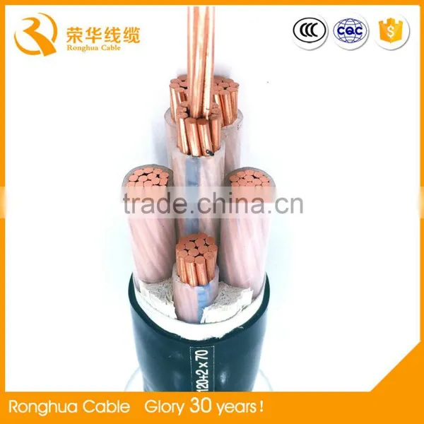 China Supplier 4 Core 35mm2 Strand Copper Power Cable Ronghua Cable photo-6