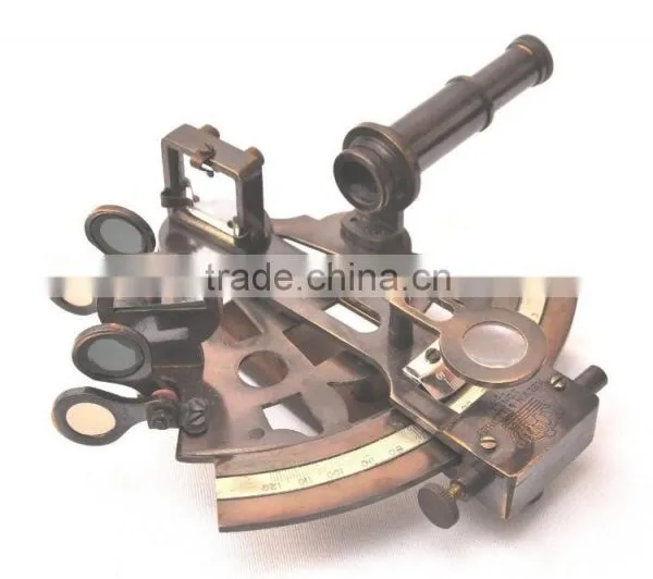 Brass Designing Sextant - Christmas Gift Sextant - Nautical Vintage Sextant With Box 1042 photo-4