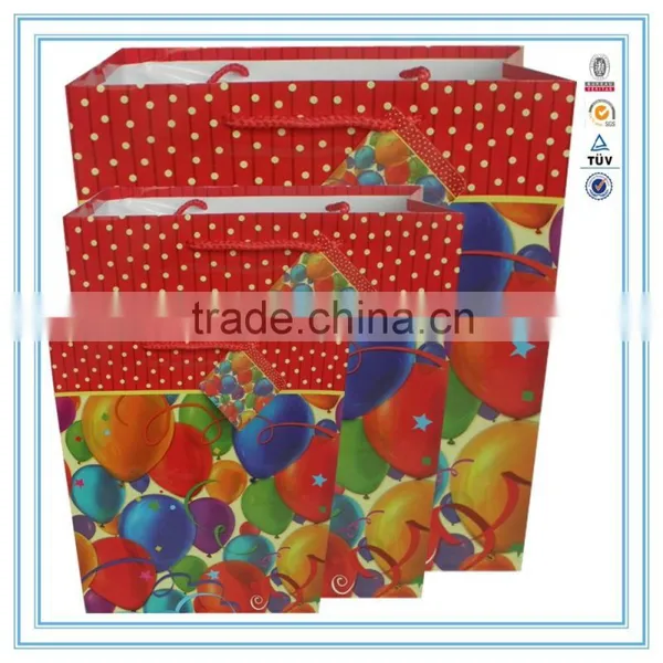 Excellent Quality Jewelry Drawstring Stain Paper Gift Bags photo-4