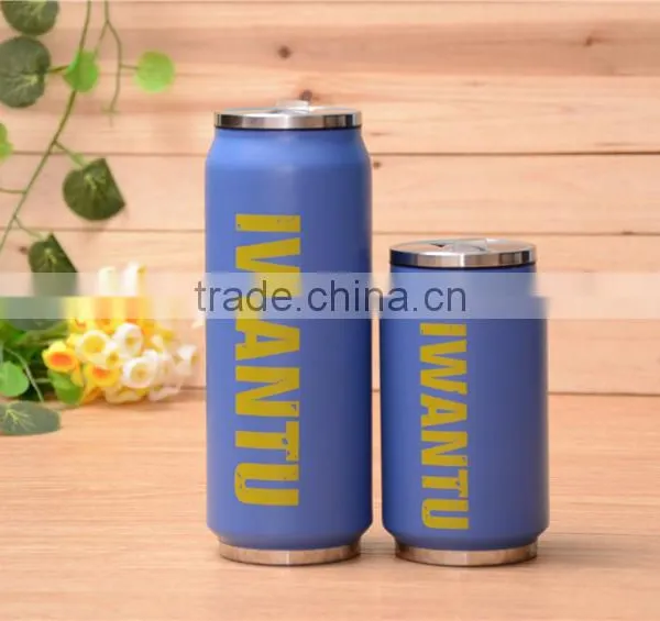 Manufacturer Selling Zip-top Can Shape Stainless Steel Vacuum Flask photo-3