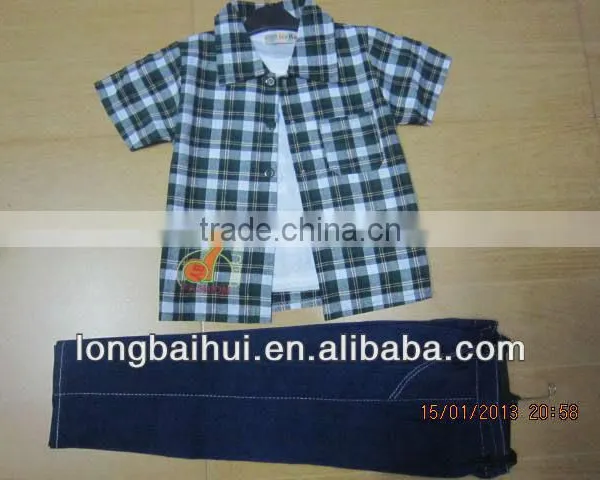 2013 Kids Clothing Overstock Cheap Wholesale ,boy's T-shirts 3pcs Sets photo-2