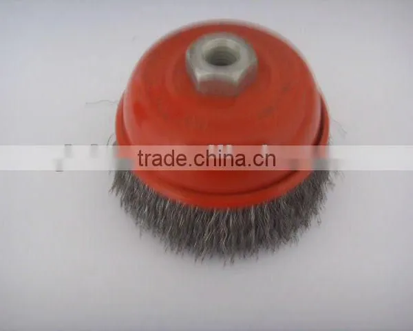 abrasive nylon cup brush
