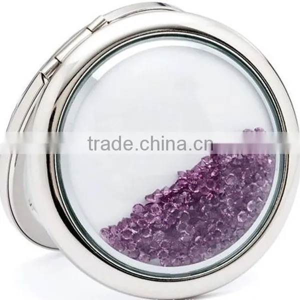 Hot Sale Promotional Pocket Mirror With Logo Laser Engraved Acrylic Mirror photo-2