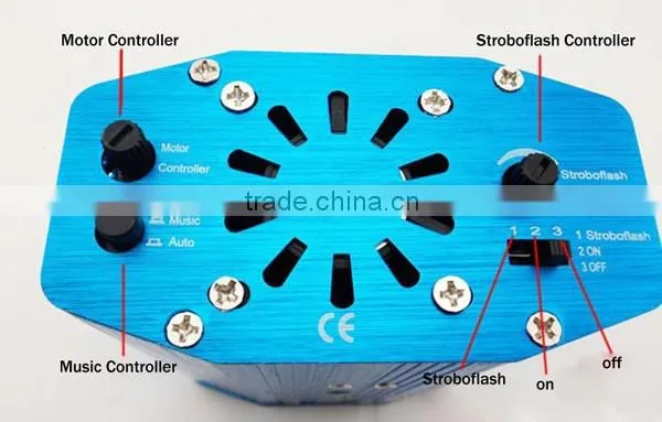 20 in 1 Sound Actived Cheap Mini Laser Stage Lighting for Sale photo-3