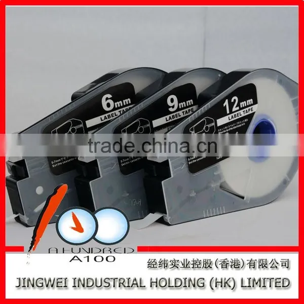 12mm White Label Tape Cable id Label for Cable id Printer Mk2500 photo-4