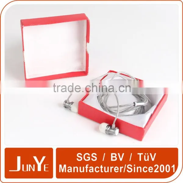 Luxury Craft Kraft Paper Carton Square Box Packaging for Earphone photo-3