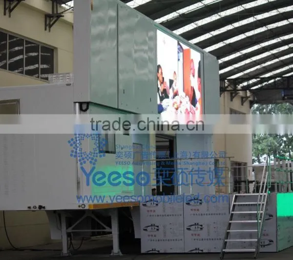 YEESO Mobile LED, Mobile LED Advertising Stage Container C40for Outdoor Publicity and Advertisement! photo-6