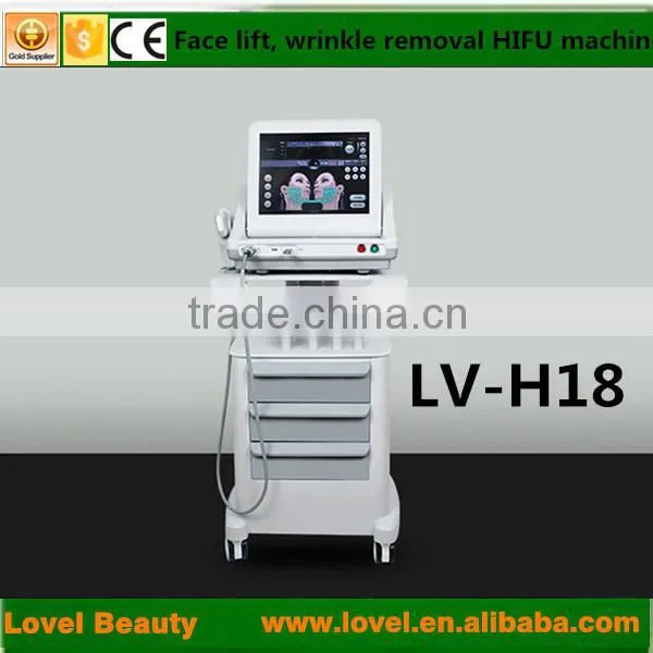Promotion!! Miraculous Anti-age Wrinkle Removal Ultrasonic Hifu Facial Machine