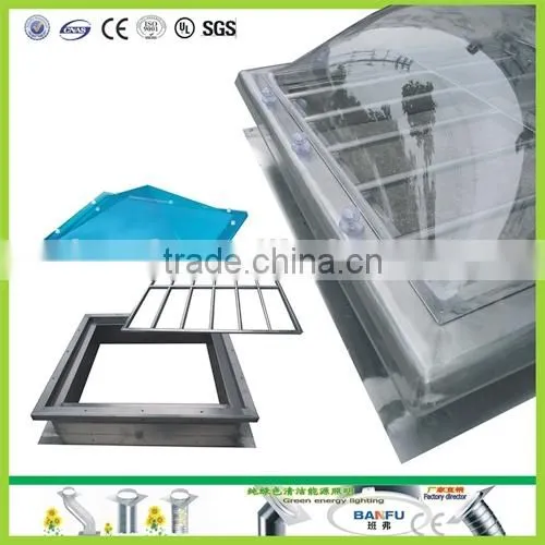 2000 mm X 2000 mm Stainless Steel Pier Dome Illume Daylighting Skylight