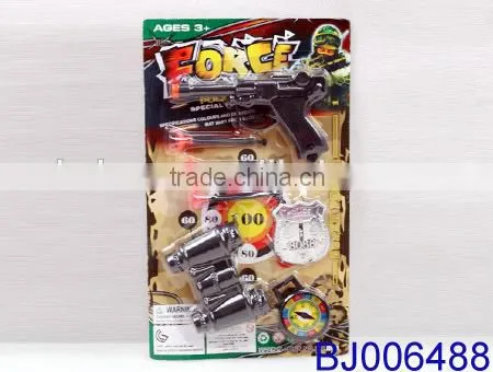 Happy Kid Toy Cool Cheap Plastic Toy Police Gun Play Set photo-4