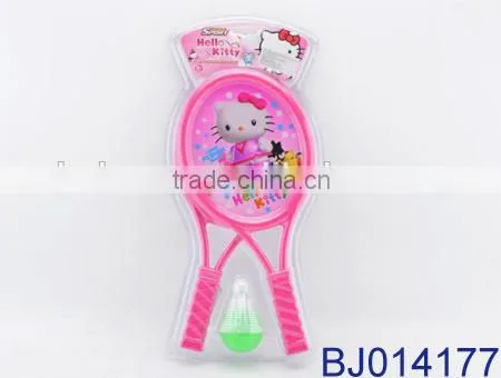 Funny Kid Toy Plastic Sport Game Cheap Ball Badminton Racket photo-2