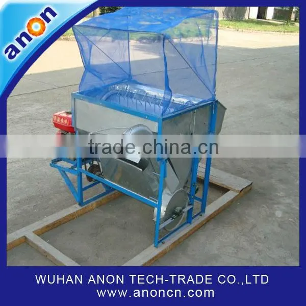 ANON Farm Using Grain Threshing Machine