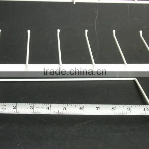 High Quality 2 Tier 12 Single Peg Hook Counter Display Rack for Small Items White NIB photo-4
