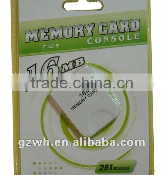for WII MEMORY CARD 16MB