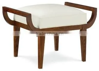 Woodframe Round Footstool HDOT0152