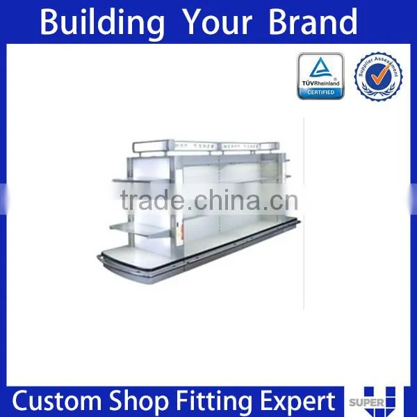 Supermarket Metal Fruit Shelve Gondola Display photo-5